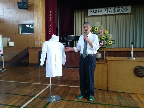 加賀中学校ＰＴＡ歓送迎会
