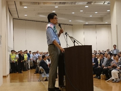 東京都知事選　告示