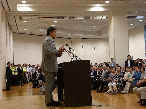 東京都知事選　告示