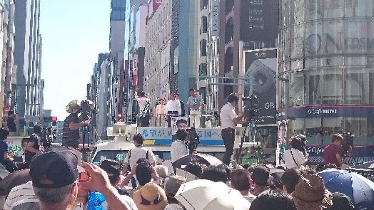 都知事選最終日