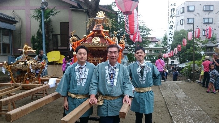 押部八幡神社　大祭