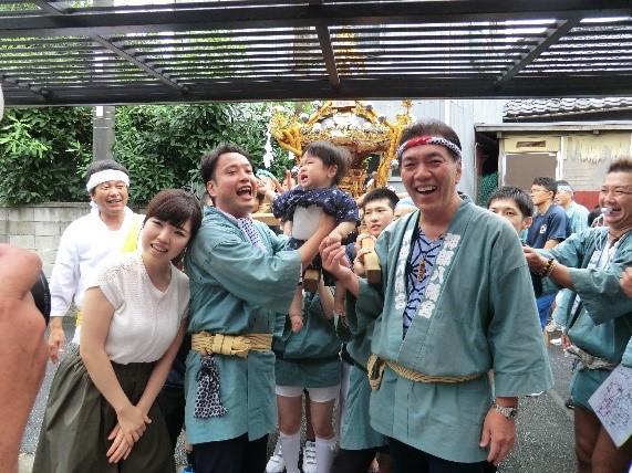 押部八幡神社　大祭