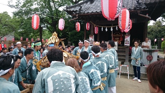 押部八幡神社　大祭