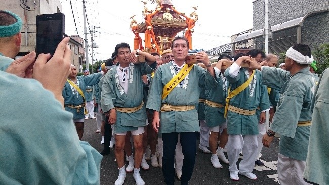 押部八幡神社　大祭