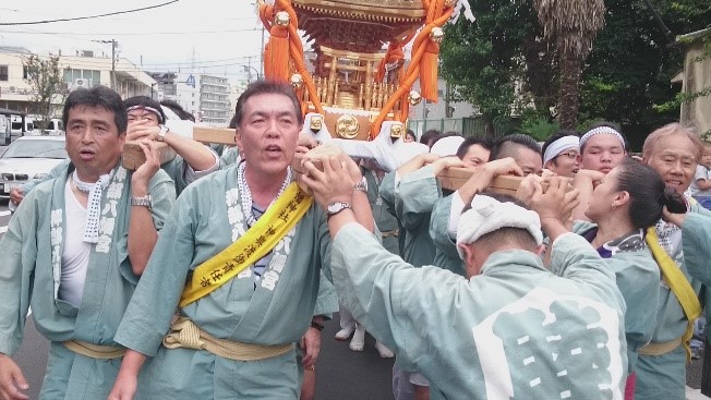 押部八幡神社　大祭
