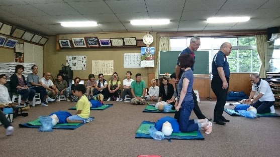 押部町会　普通救命講習会
