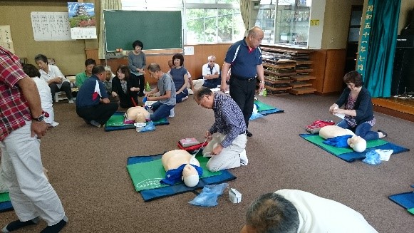 押部町会　普通救命講習会