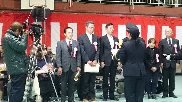 西新井消防団始式