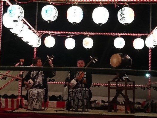 椿町会納涼輪踊り