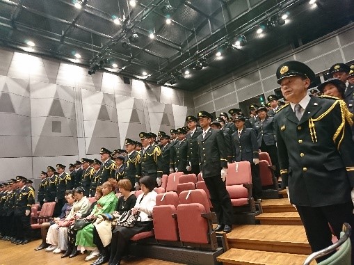 足立消防団始式