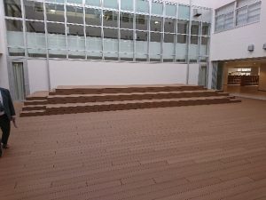 鹿浜菜の花中学校内覧会