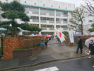 第３４回加賀中学校卒業式