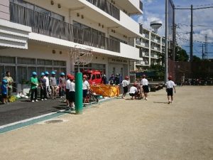 避難所運営訓練