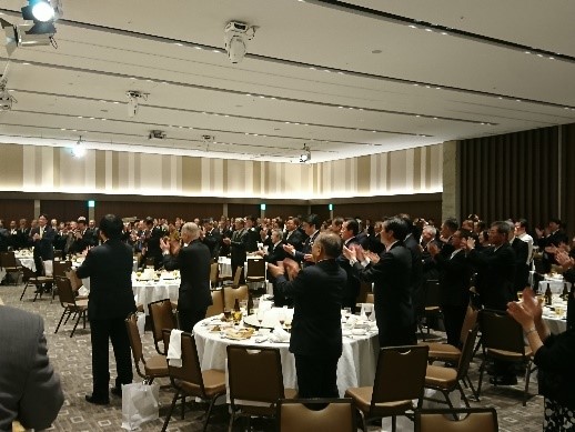 中P連設立70周年記念式典祝賀会