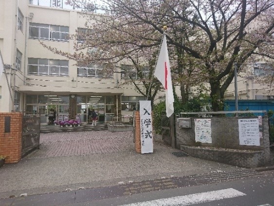北鹿浜小学校入学式